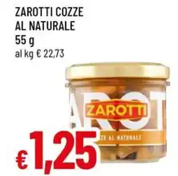 A&O Zarotti cozze al naturale offerta