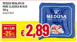 A&O Medusa insalata di mare classica in olio offerta