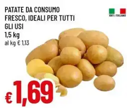 A&O Patate da consumo fresco, ideali per tutti gli usi offerta