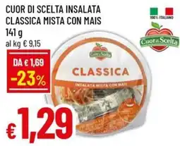 A&O Cuor di scelta insalata classica mista con mais offerta
