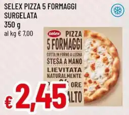 A&O Selex pizza 5 formaggi surgelata offerta