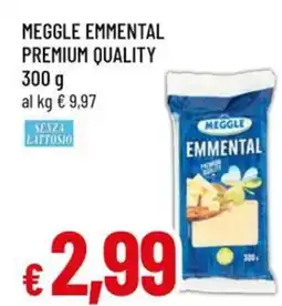 A&O Meggle emmental premium quality offerta