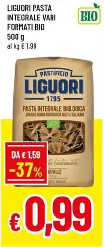 A&O Liguori pasta integrale vari formati bio offerta