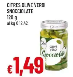 A&O Citres olive verdi snocciolate offerta