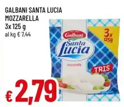 A&O Galbani santa lucia mozzarella offerta