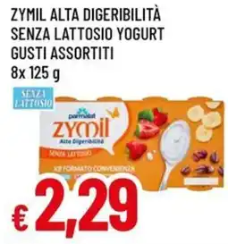 A&O Zymil alta digeribilità senza lattosio yogurt gusti assortiti offerta