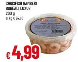 A&O Chrisfish gamberi boreali luxus offerta