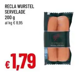 A&O Recla wurstel servelade offerta