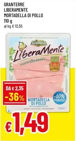 A&O Granterre liberamente mortadella di pollo offerta