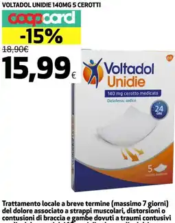 Coop VOLTADOL Unidie 140mg 5 cerotti offerta