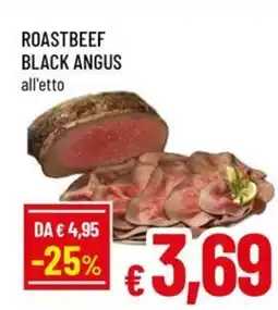 A&O Roastbeef black angus offerta