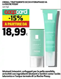 Coop Crema / trattamento occhi hydraphase ha LA ROCHE POSAY offerta