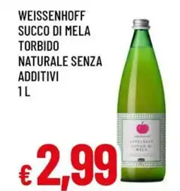 A&O Weissenhoff succo di mela torbido naturale senza additivi offerta