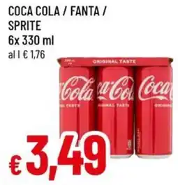 A&O Coca cola / fanta / sprite offerta