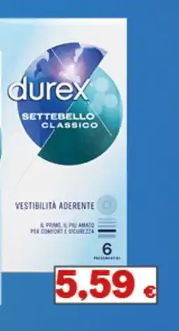 Coop DUREX Settebello classico offerta