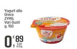 Ottimo Market Yogurt alla Greca ZYMIL Vari Gusti offerta
