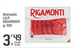 Ottimo Market Bresaola I.G.P. RIGAMONTI offerta