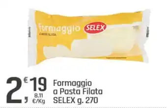 Ottimo Market Formaggio a Pasta Filata SELEX offerta