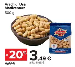 Carrefour Arachidi Usa Madiventura offerta
