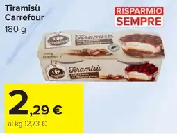 Carrefour Tiramisù Carrefour offerta