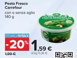 Carrefour Pesto Fresco Carrefour offerta