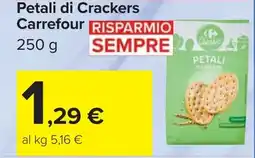 Carrefour Petali di Crackers Carrefour offerta