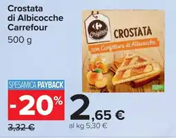 Carrefour Crostata di Albicocche Carrefour offerta