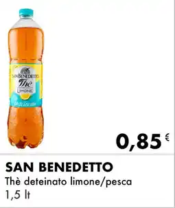 Iper Tosano SAN BENEDETTO Thè deteinato limone/pesca offerta