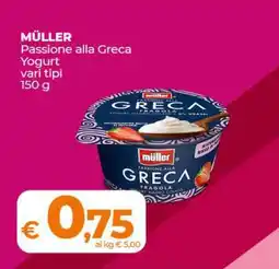 Coop MÜLLER Passione alla Greca Yogurt offerta