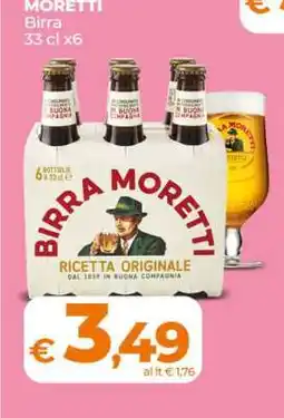 Coop Moretti Birra offerta