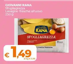 Coop Giovanni Rana Sfogliagrezza offerta
