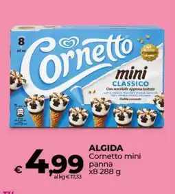 Coop ALGIDA Cornetto mini panna offerta
