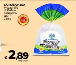 Coop LA MARCHESA Mozzarella di Bufala campana DOP offerta