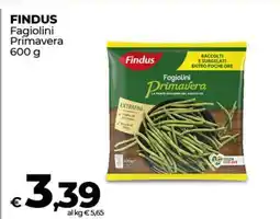 Coop FINDUS Fagiolini Primavera 600 g offerta