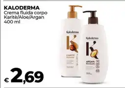 Coop KALODERMA Crema fluida corpo offerta