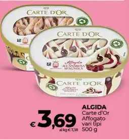 Coop ALGIDA Carte d'Or Affogato offerta