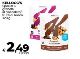 Coop KELLOGG'S Special K granola offerta