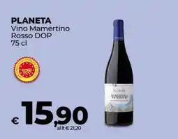 Coop PLANETA Vino Mamertino Rosso DOP offerta