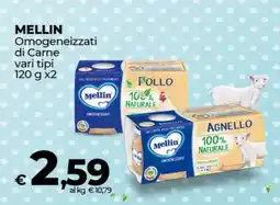 Coop Mellin Omogeneizzati di Carne offerta