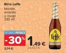 Carrefour Birra Leffe offerta