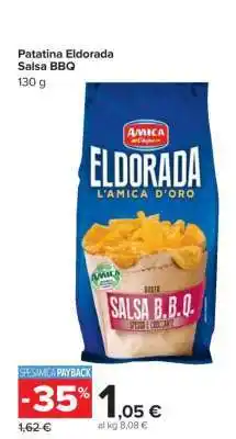 Carrefour Patatina Eldorada Salsa BBQ offerta