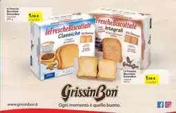 Carrefour le Fresche Biscottate GrissinBon Classiche offerta