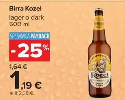 Carrefour BIRRA KOZEL offerta