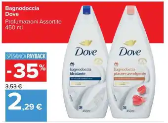 Carrefour BAGNODOCCIA DOVE offerta