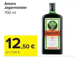 Carrefour Amaro Jägermeister offerta