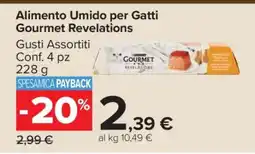 Carrefour Alimento umido per gatti Gourmet Revelations offerta
