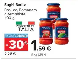 Carrefour Sughi Barilla offerta