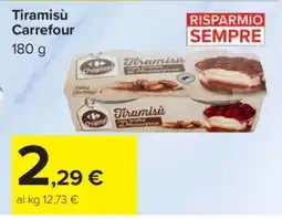 Carrefour Tiramisù Carrefour offerta