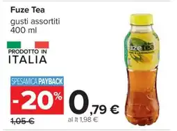 Carrefour Fuze Tea offerta