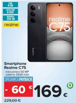 Carrefour SMARTPHONE REALME C75 offerta